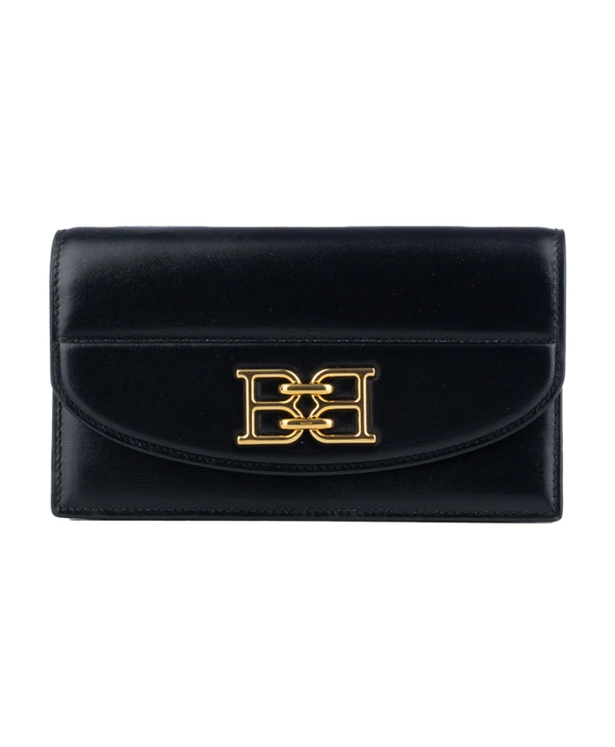 

Стильный кошелек для мужчин и женщин. Bally, черный