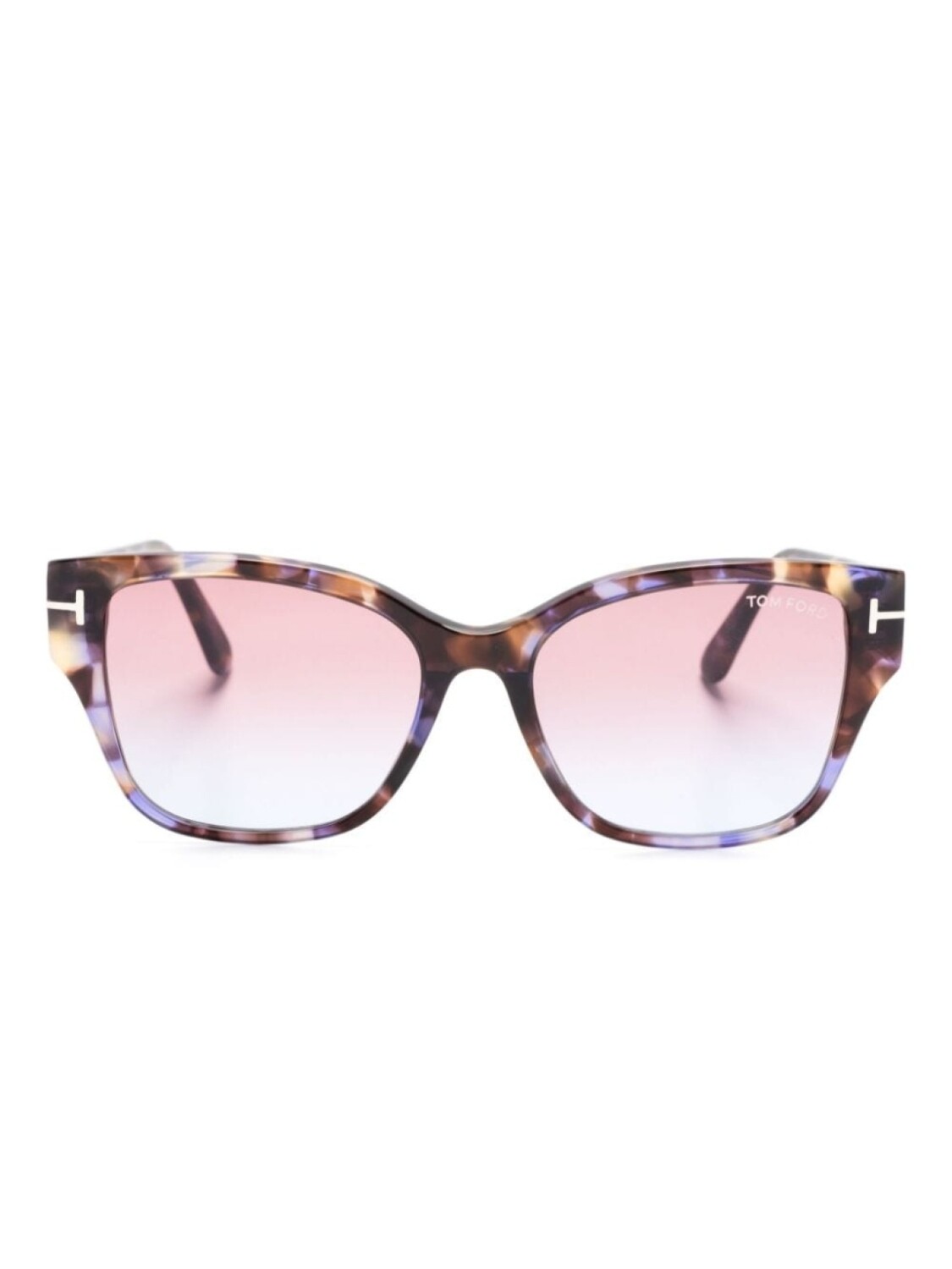 

TOM FORD Eyewear солнцезащитные очки Elsa трапециевидной формы, фиолетовый