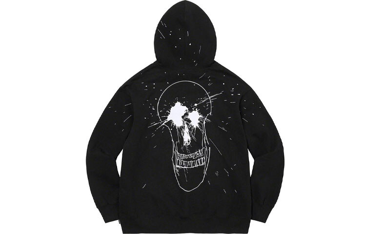 

Толстовка Supreme Ralph Steadman Skull, черный
