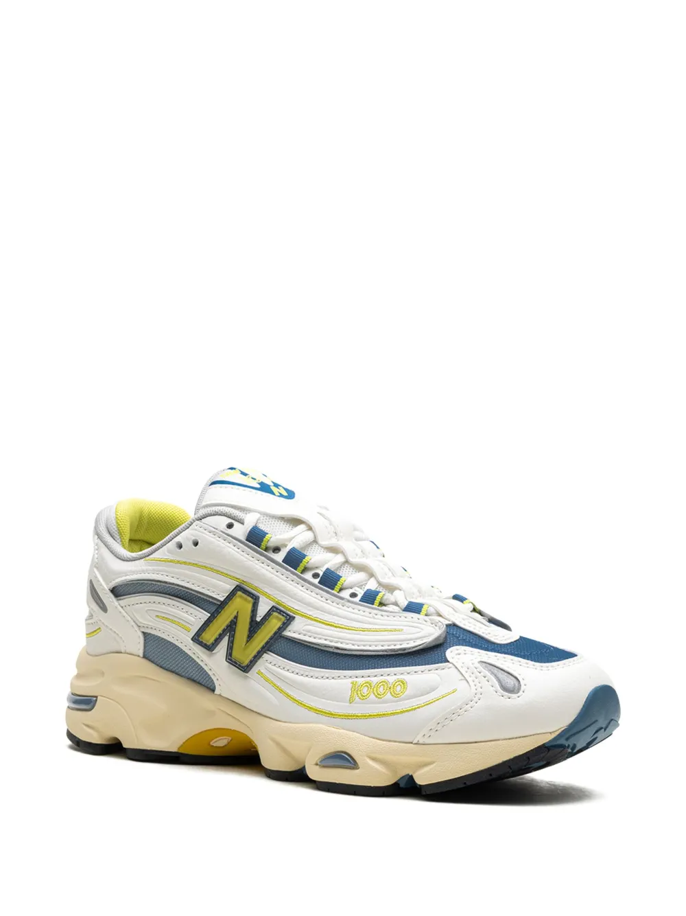 Кроссовки 1000 Sea Salt/Heron Blue NEW BALANCE, белый — фото 2