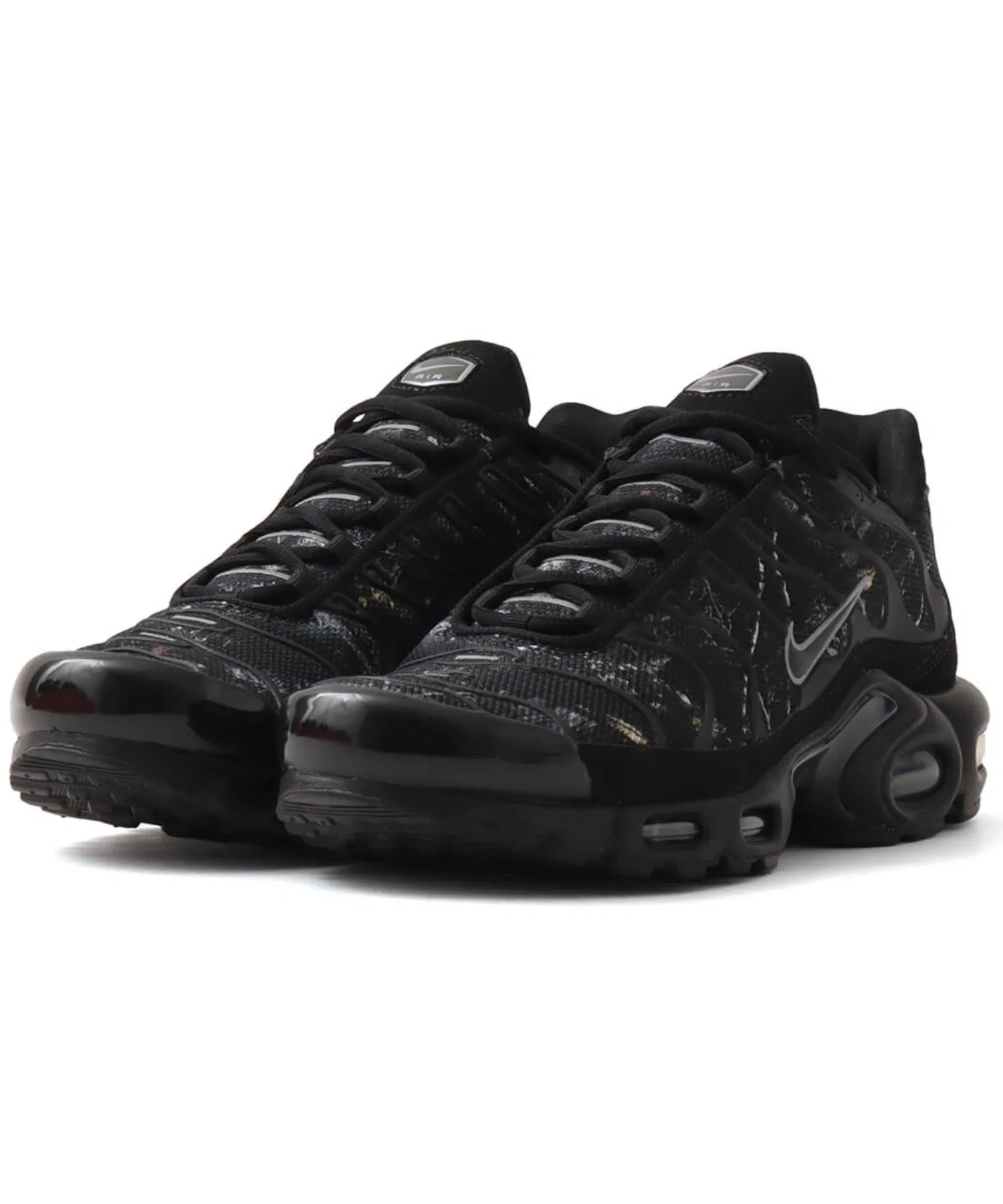 Унисекс кроссовки Air Max Plus для активной жизни NIKE серые