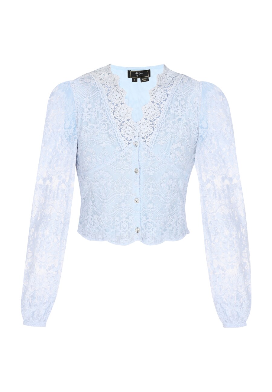 

Блуза faina Fashion Look, светло-голубой