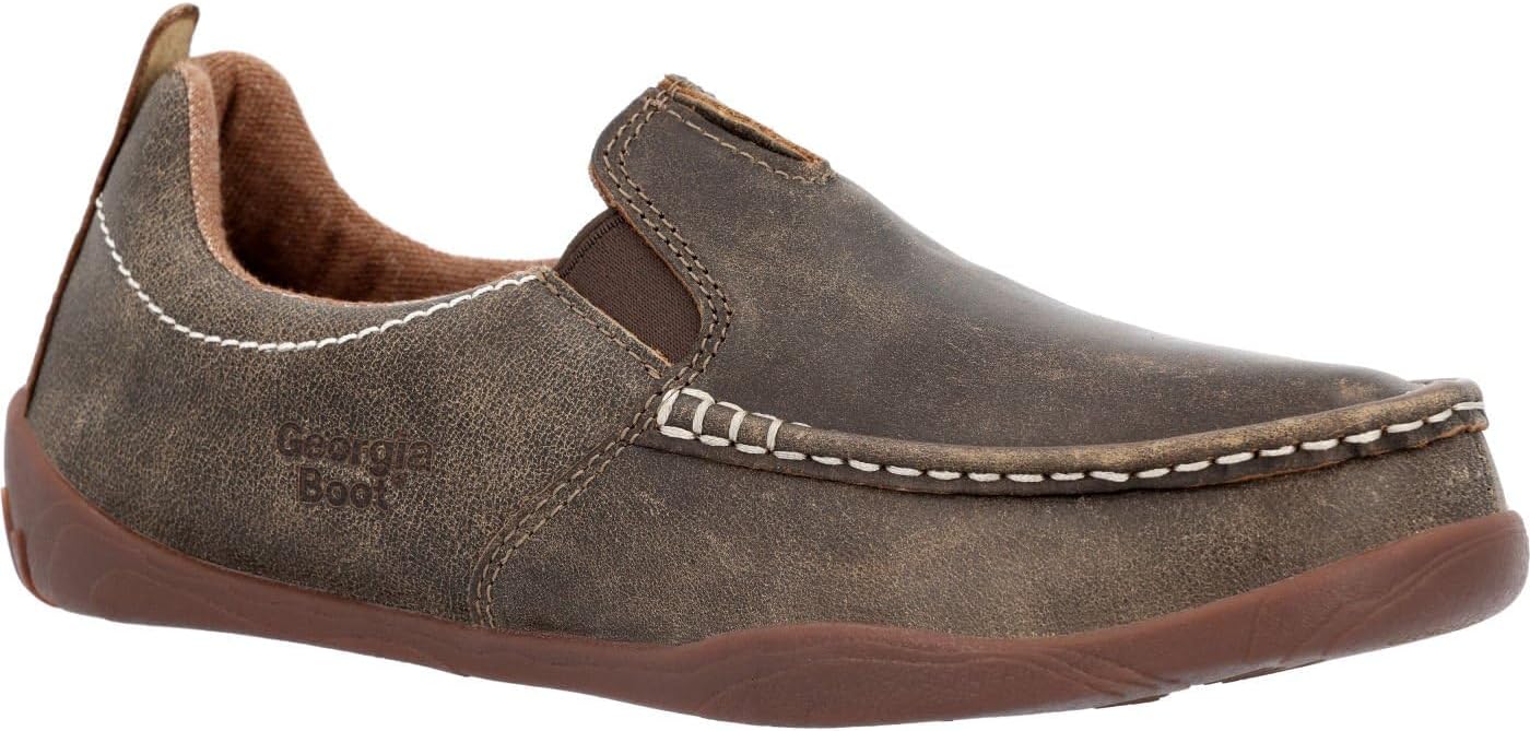 

Мужские слипоны Georgia Boot Cedar Falls с носком-мокасином, коричневый