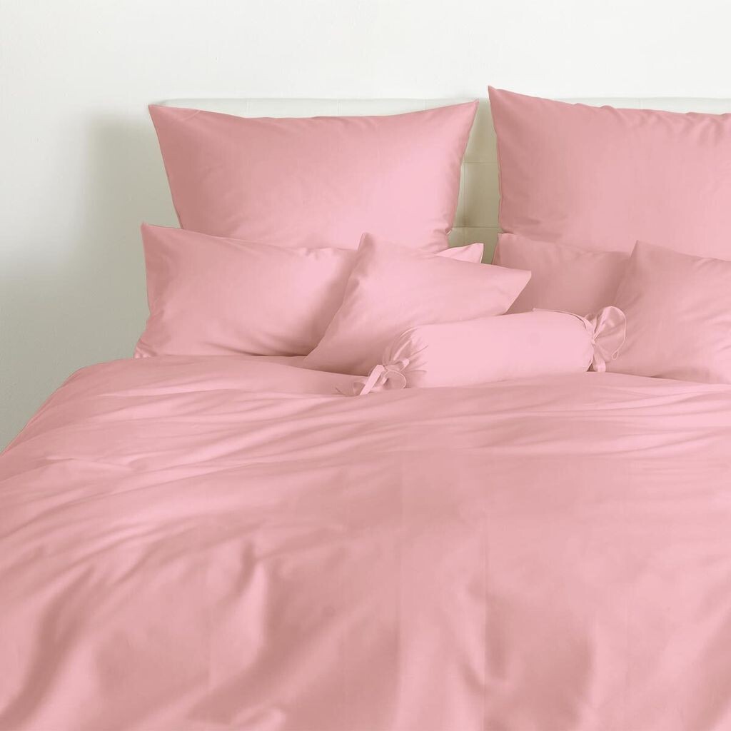 

Dream Sleep Uni Mako Атласные наволочки 40x80 см Chalk Rose Traumschlaf