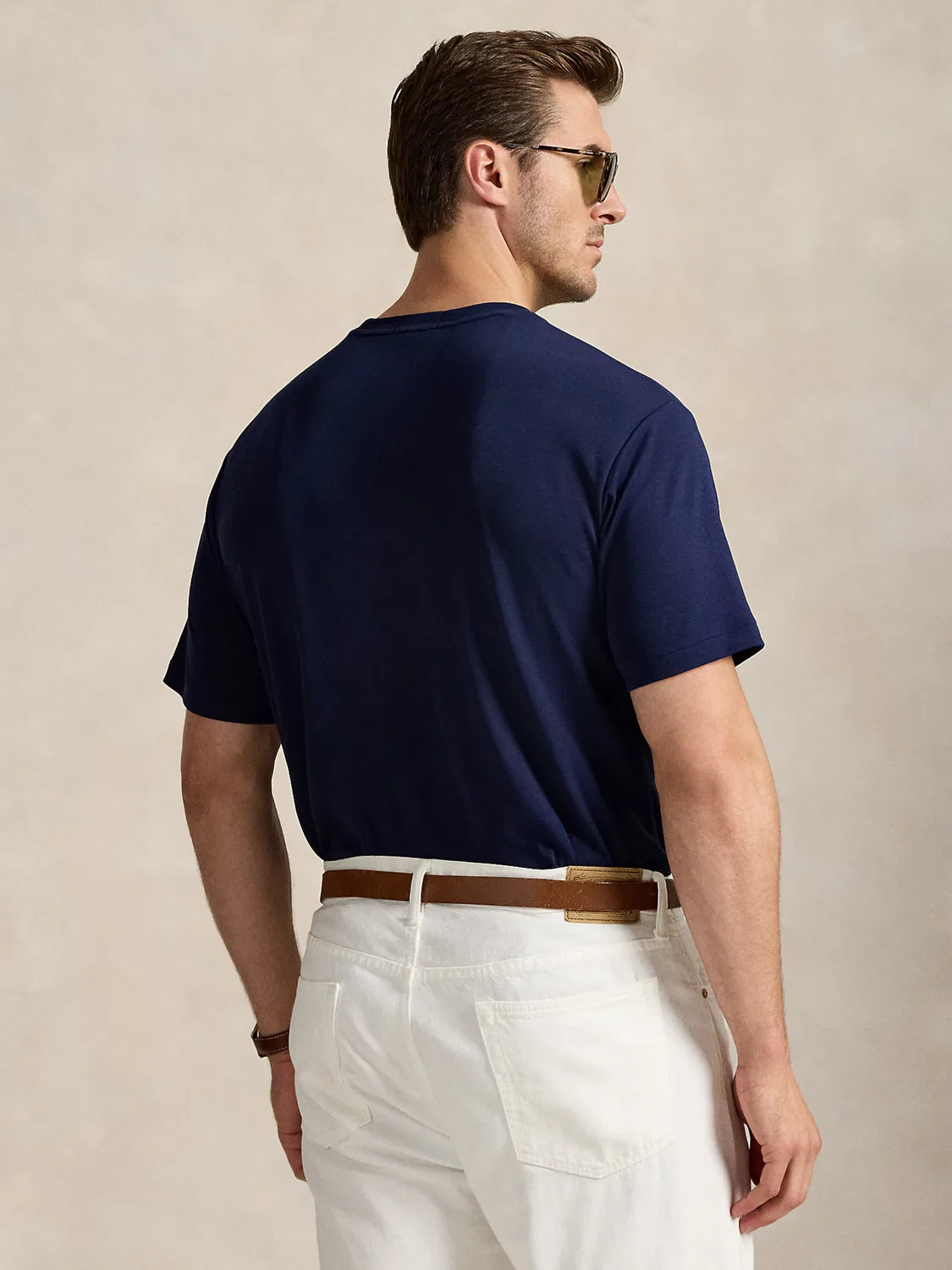 Футболка Polo Ralph Lauren Big & Tall, Navy — фото 3
