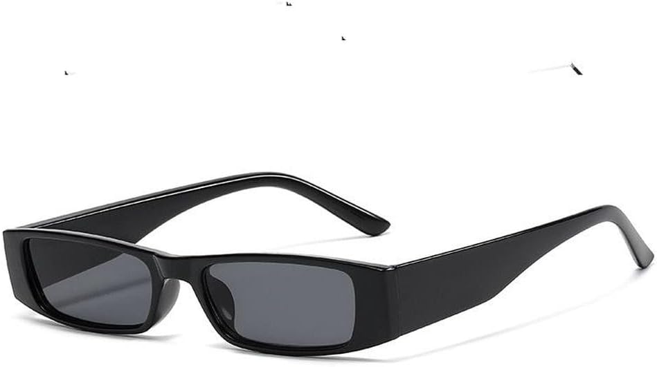 

Ретро-солнцезащитные очки маленького прямоугольного размера для женщин и мужчин, узкая оправа, винтажные солнцезащитные очки с защитой от УФ-излучения UV400 HVTVTLA, Tyj63-1