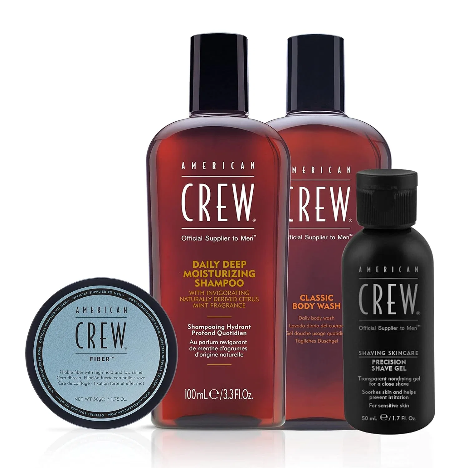 Дорожный набор American Crew для бороды, волос и тела American Crew — фото 3