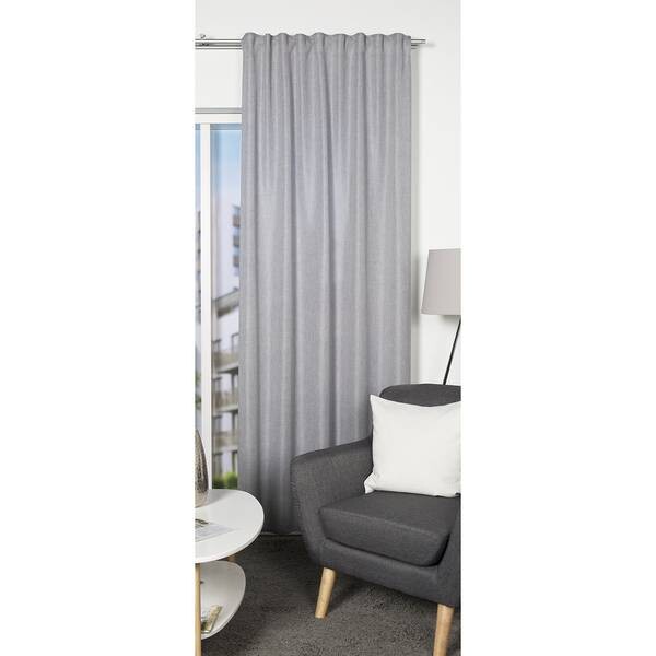 

Штора Home Basics Oxford (2 шт), 175 см, серый