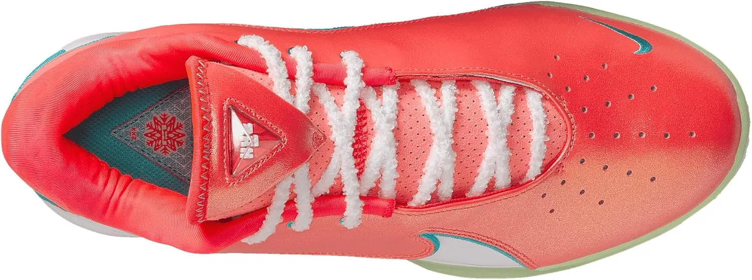 Мужские кроссовки Nike Lebron XXII, Solar Red White Vapor Green Dusty Cactus — фото 4
