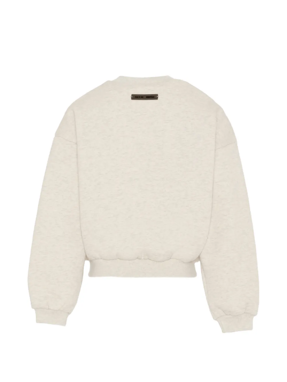 Свитер с тиснением Fear Of God Essentials Kids, бежевый — фото 2