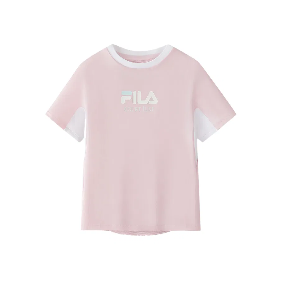 Футболка с круглым вырезом FILA KIDS Monroe Pink