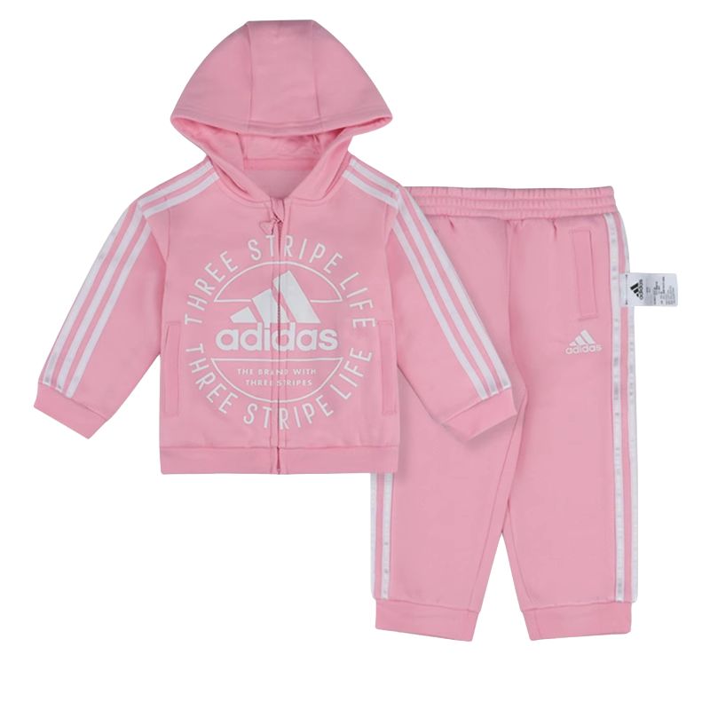 

Повседневная спортивная одежда розовая детская Adidas