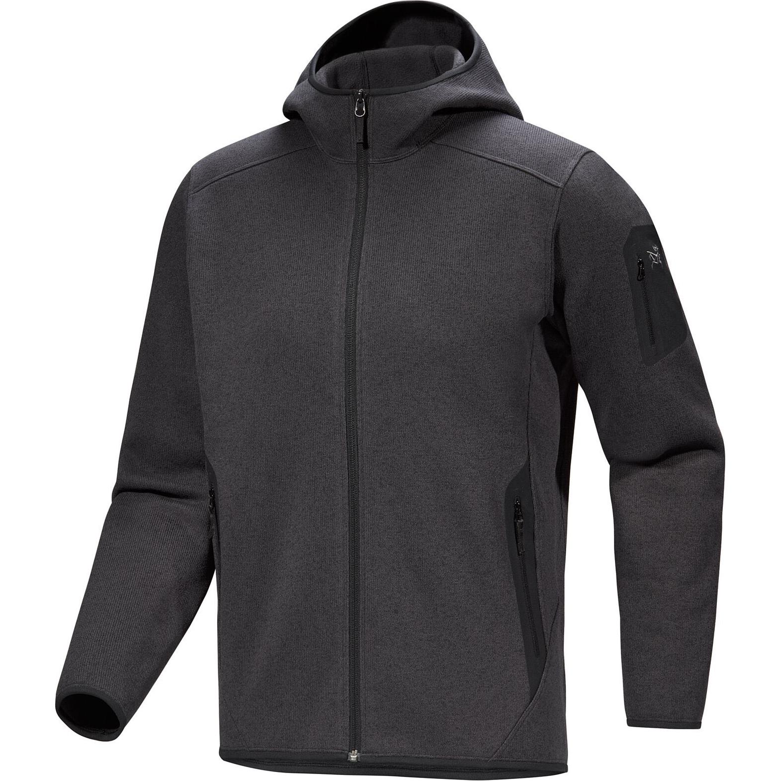 

Arcteryx Скрытая куртка мужская, Black Gray Ⅱ/Black Heather II
