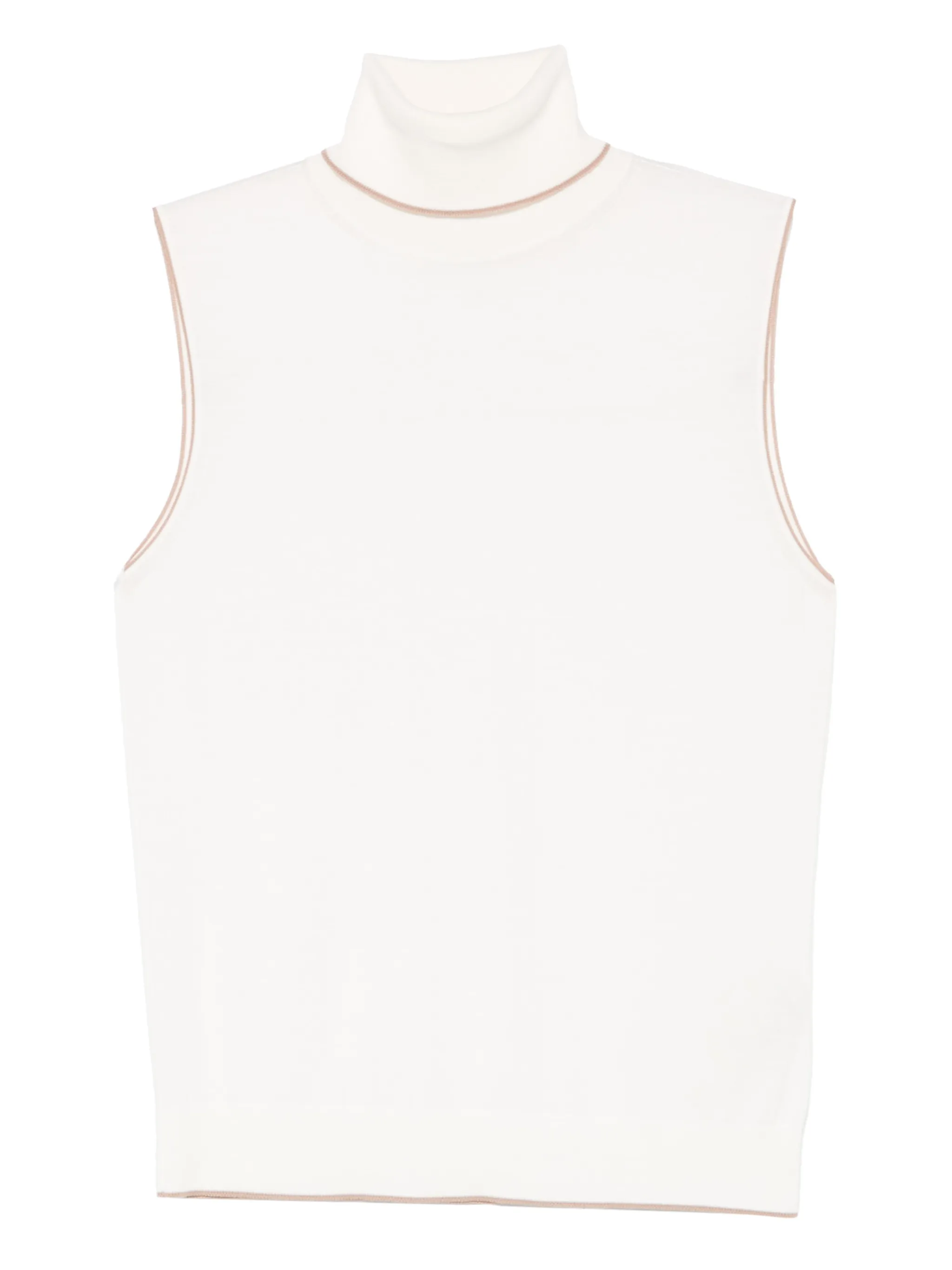 

Топ с высоким воротником Eleventy, белый