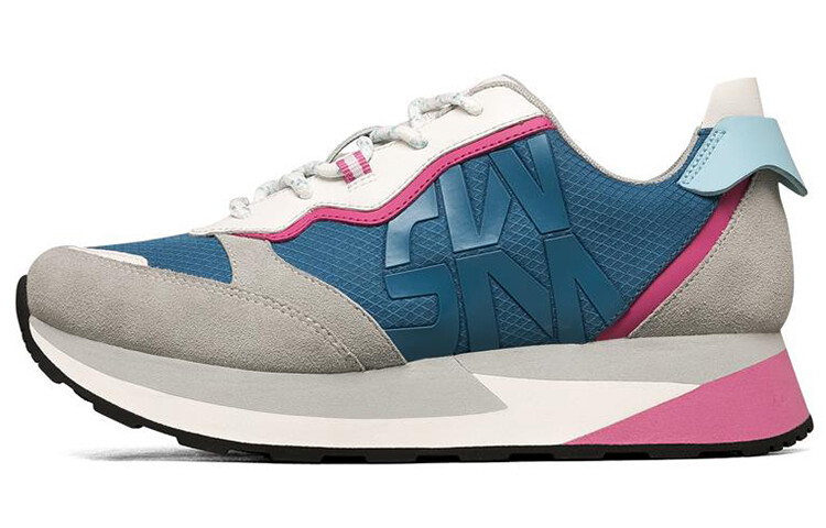 

Кроссовки женские с низким верхом серые/синие Skechers