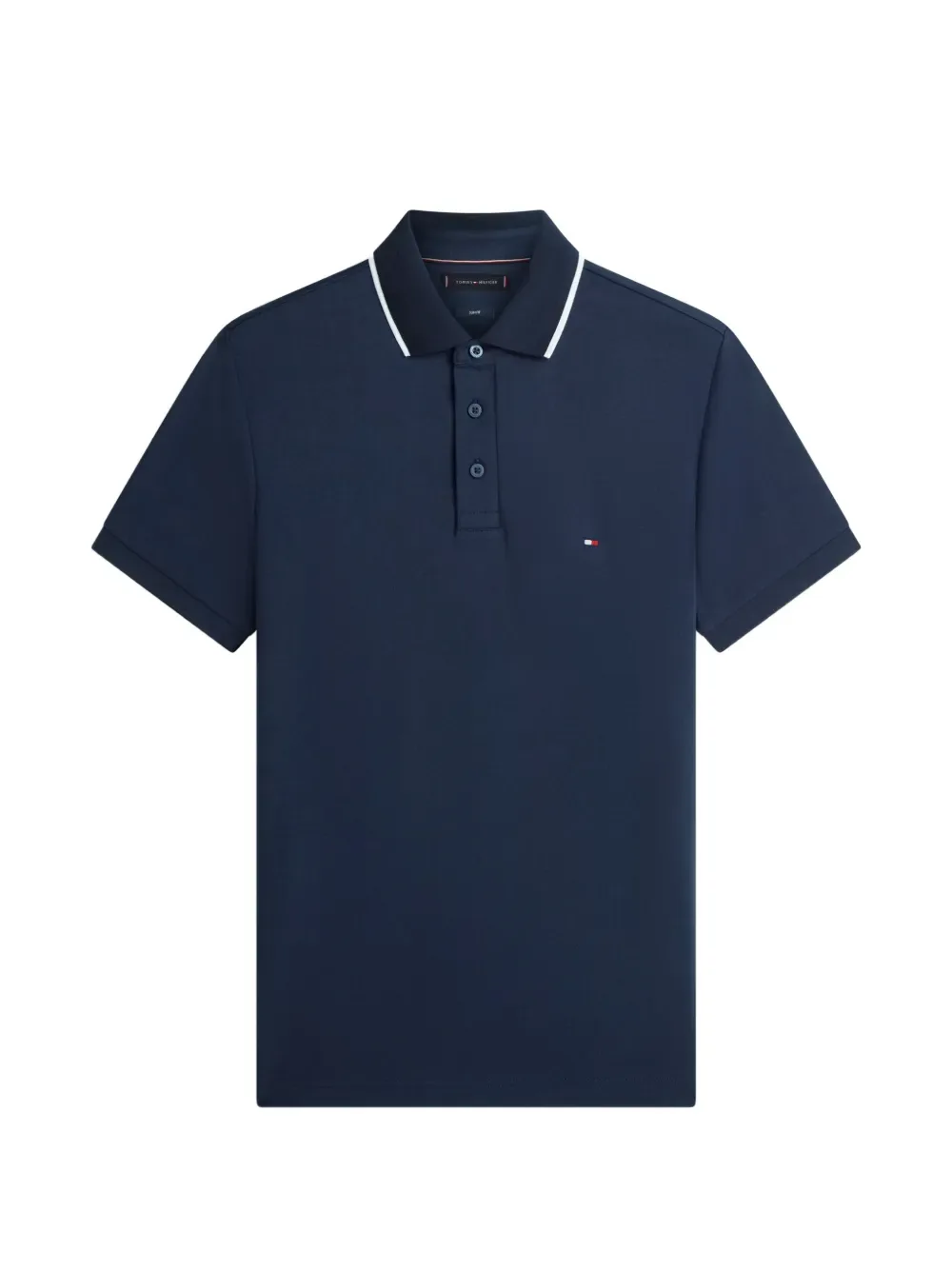 Рубашка-поло с воротником Tommy Hilfiger, синий