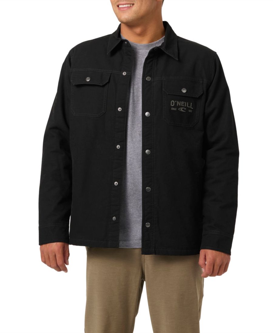 

Мужская куртка Bronsen с длинными рукавами и высоким ворсом O'Neill, Black