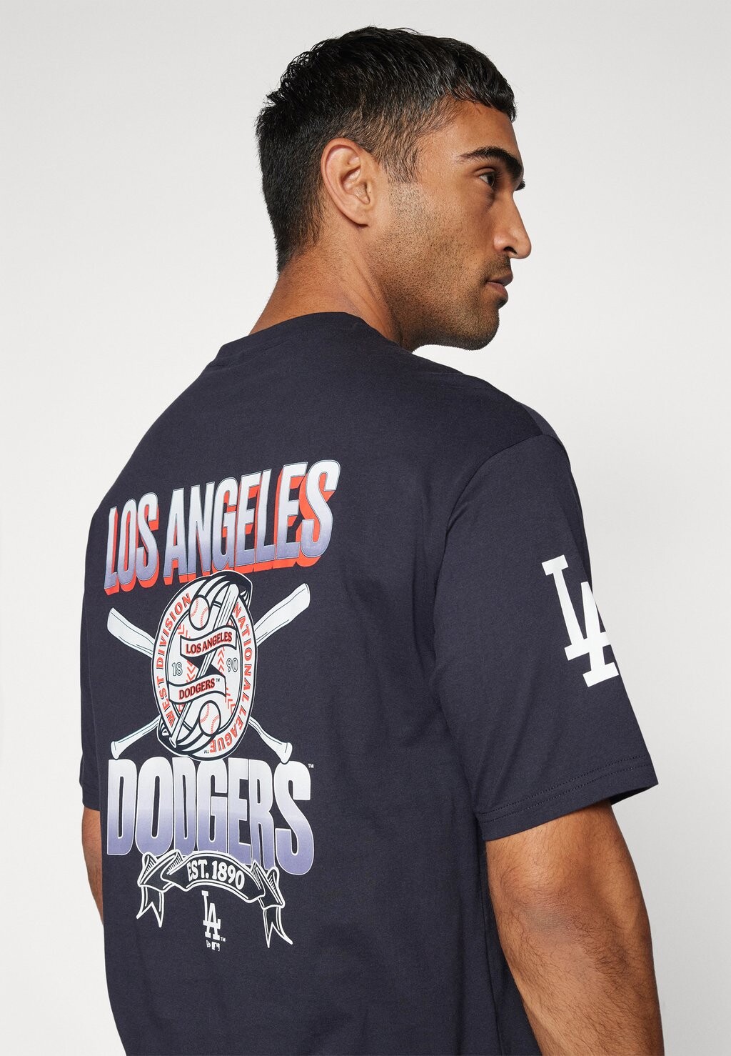

Клубная одежда Mlb Los Angeles Dodgers Baseball Graphic Tee New Era, темно-синий
