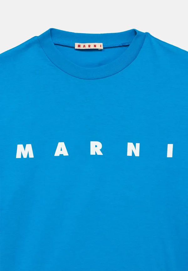 Футболка унисекс с принтом Marni, Marine Bluette — фото 3