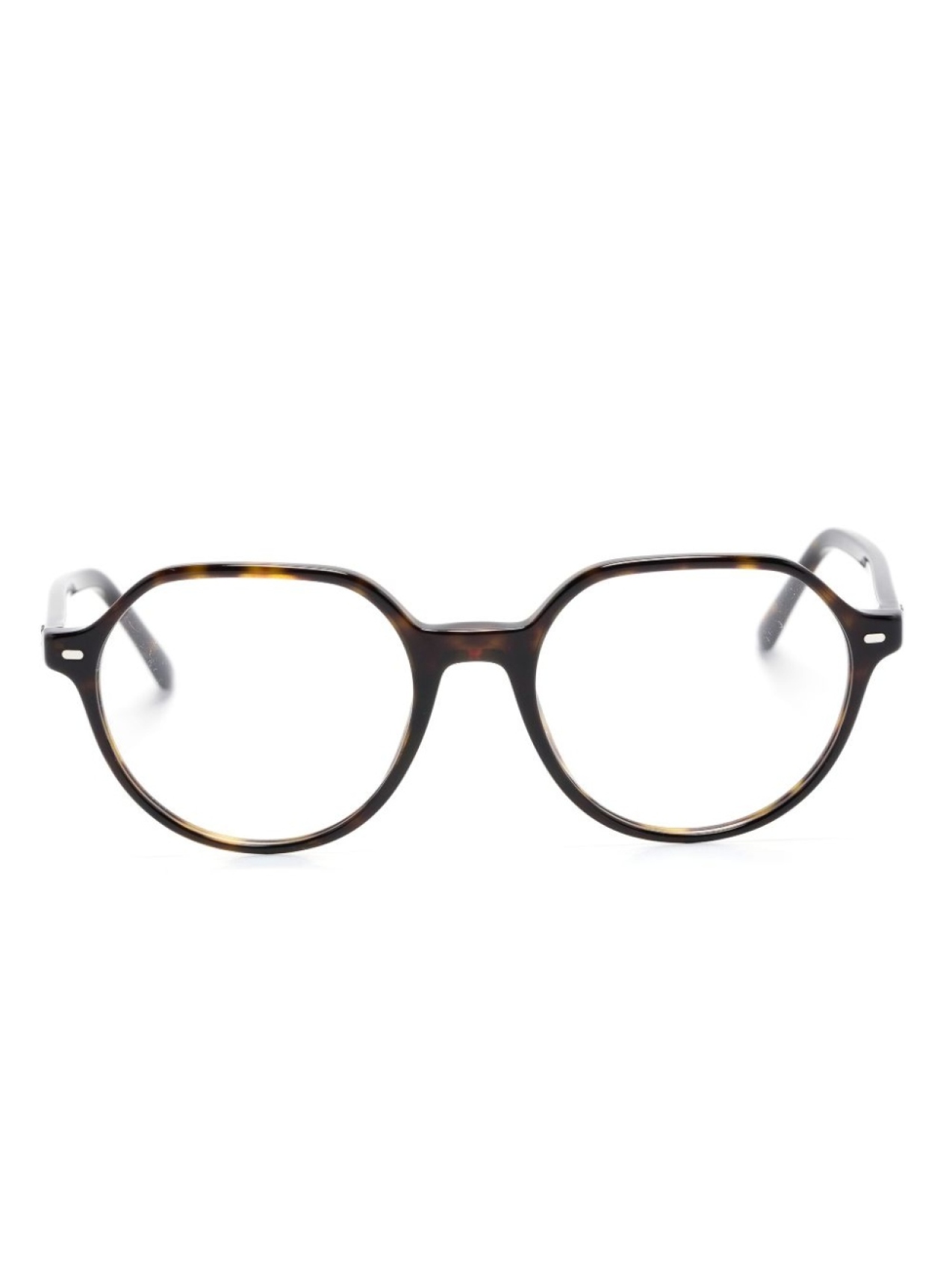 

Ray-Ban солнцезащитные очки Thalia в круглой оправе, коричневый