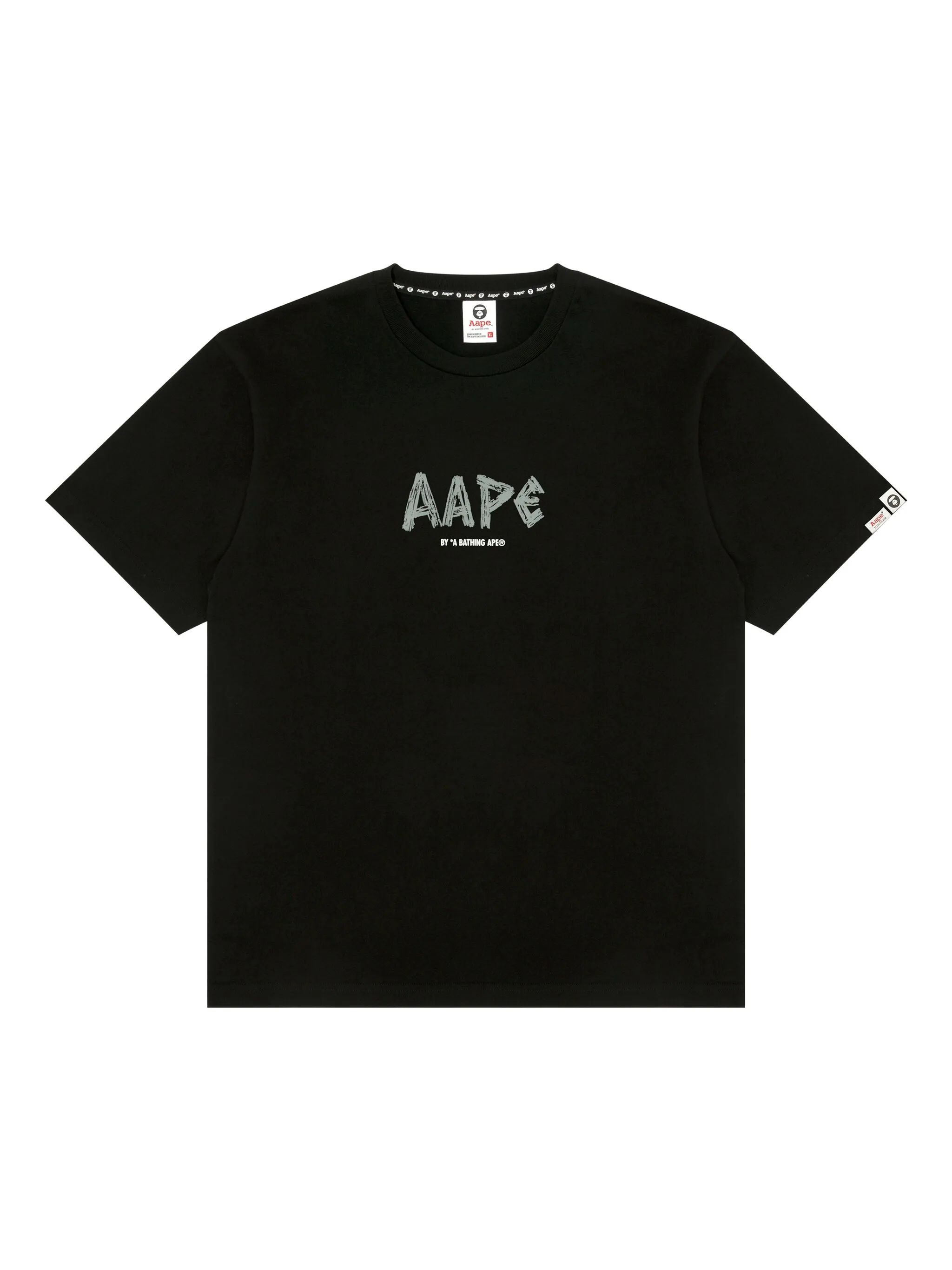 

Футболка с принтом AAPE Universe Aape By A Bathing Ape, черный