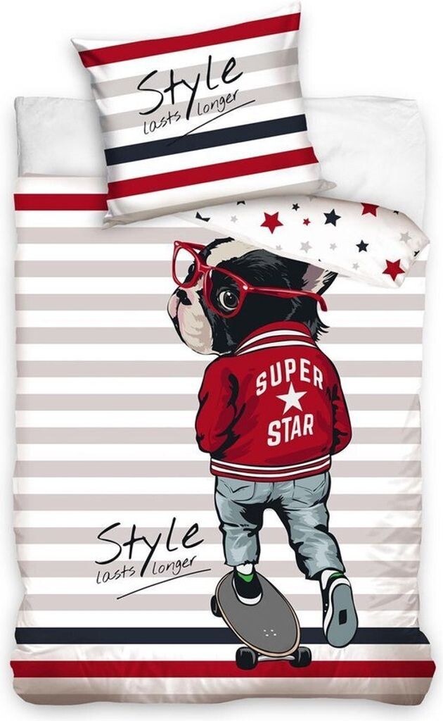 

BedLex Пододеяльник Skating Dog — 140 x 200 см — Хлопок — 70 x 90 см PHU CARBOTEX