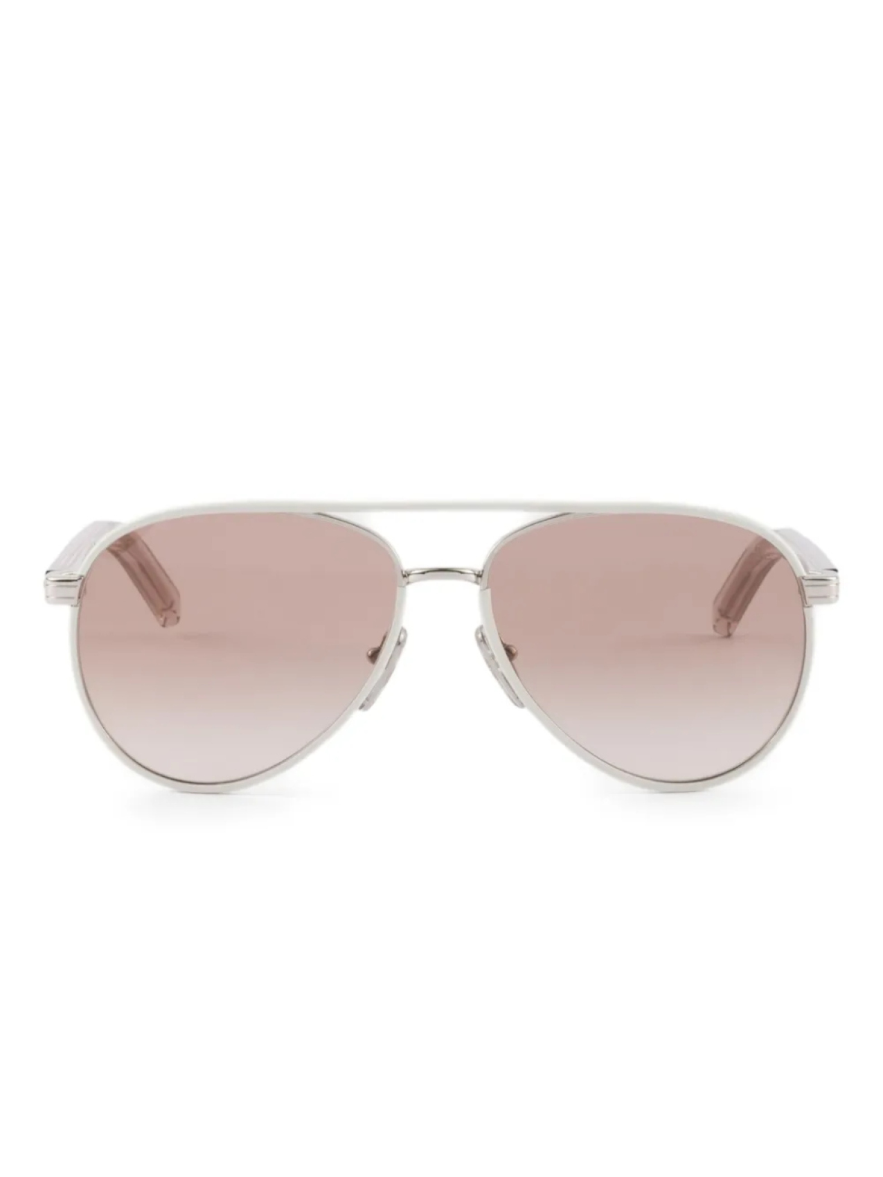 

Prada Eyewear aviator-frame солнцезащитные очки, белый