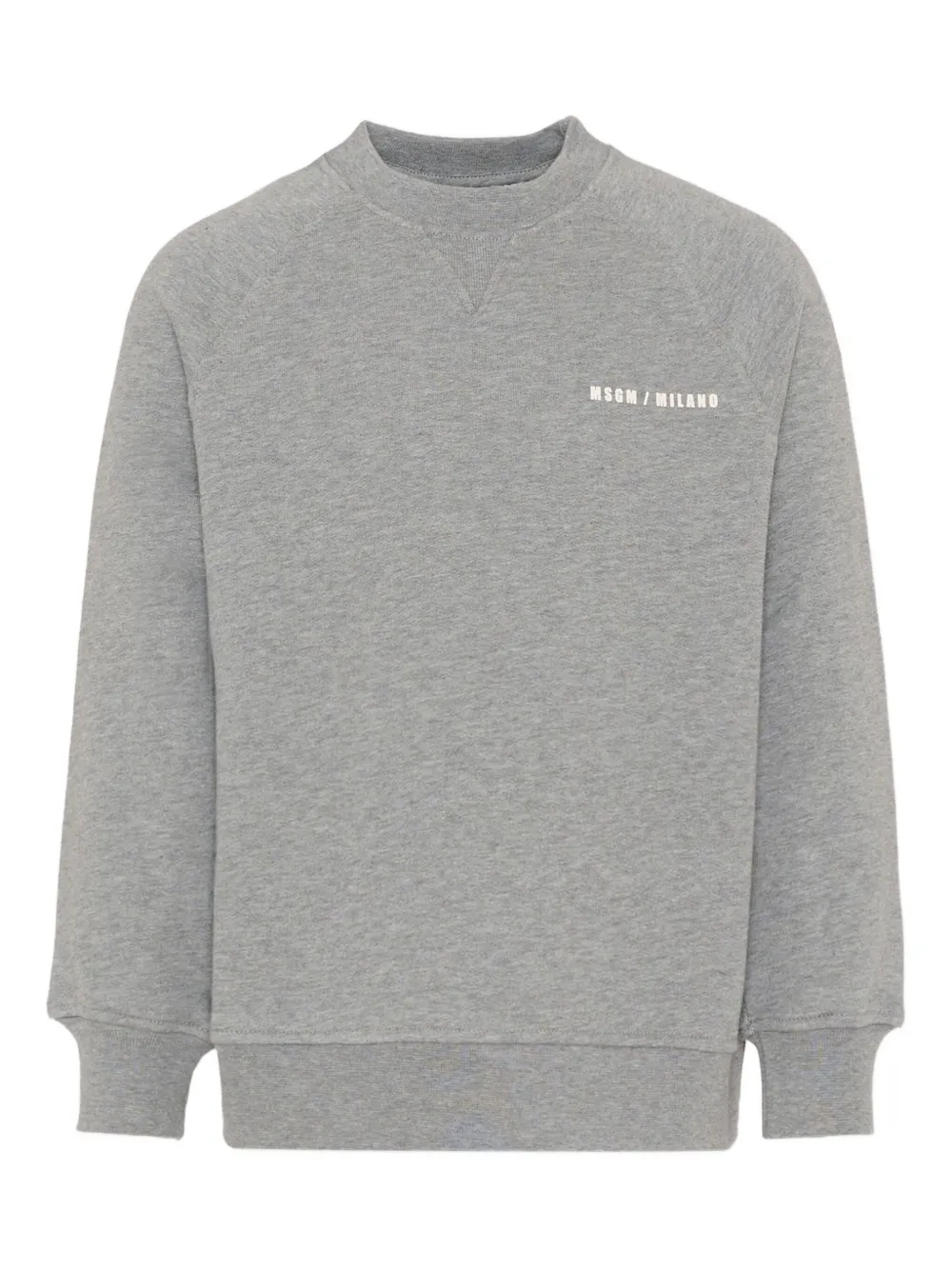 

Толстовка с круглым вырезом Msgm Kids, серый