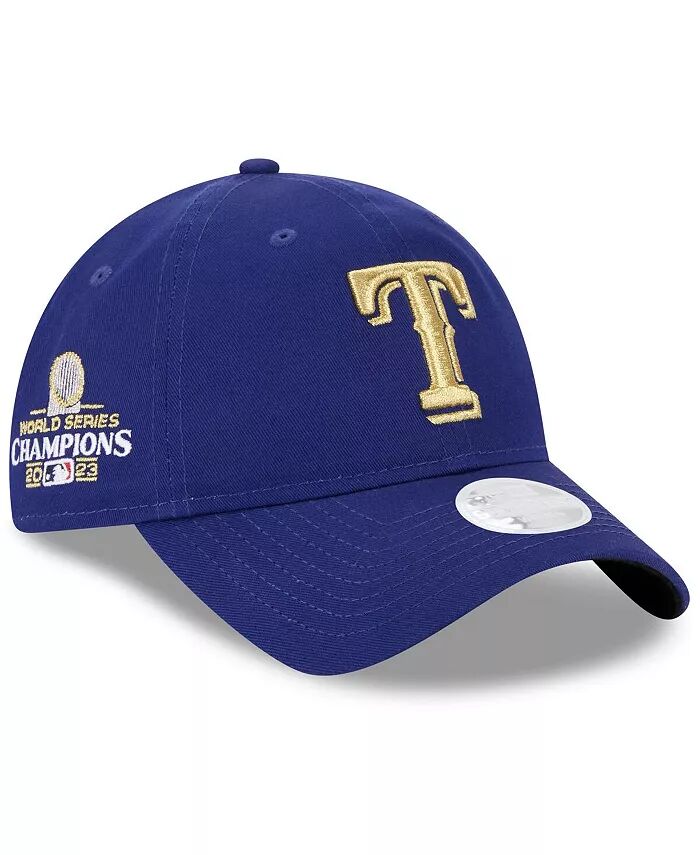 

Женская регулируемая кепка Royal Texas Rangers 2024 Gold Collection 9TWENTY New Era