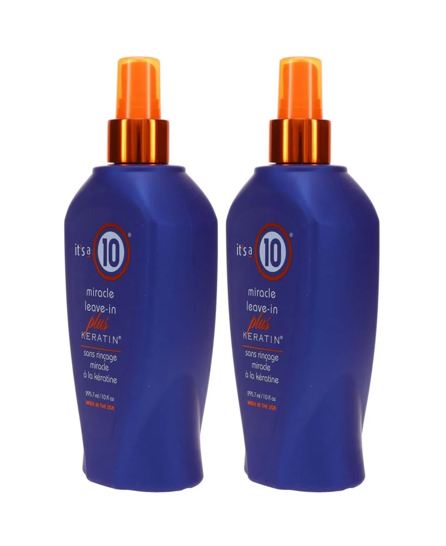 It's A 10 Miracle Leave-In Plus Keratin 10 унций (2 шт.) — фото 2