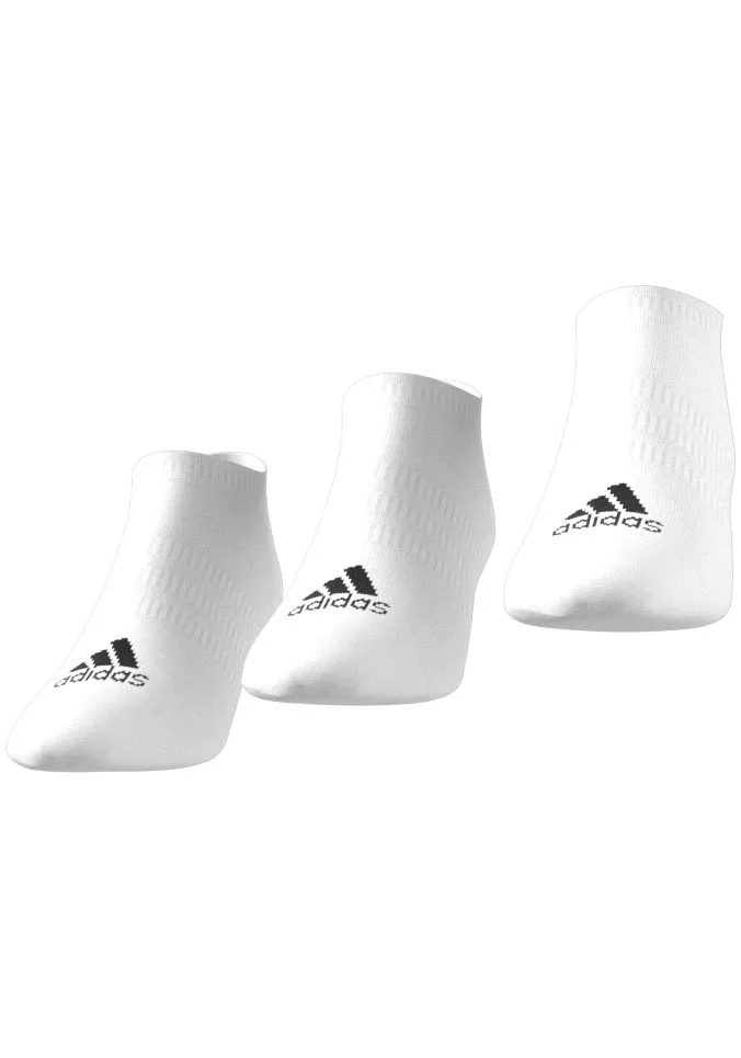 Функциональные носки adidas Performance "ТОНКИЕ И ЛЕГКИЕ НОСКИ NOSHOW, 3 ПАРЫ" (3 пары), белый — фото 3