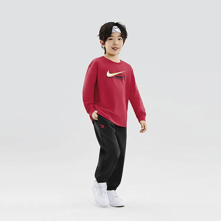 Детская повседневная спортивная одежда 3Brand Nike, Preppy Red — фото 4