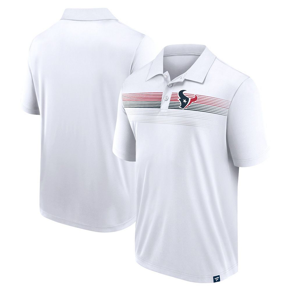 

Мужская сублимированная рубашка-поло Fanatics White Houston Texans Big & Tall Fanatics Brands - White Label, цвет Txs White