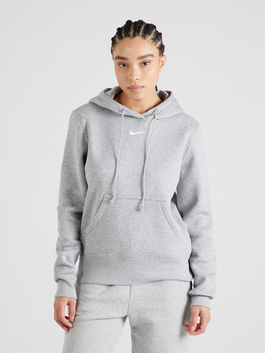 Толстовка Nike Sportswear PHNX FLC, темно-серый — фото 2