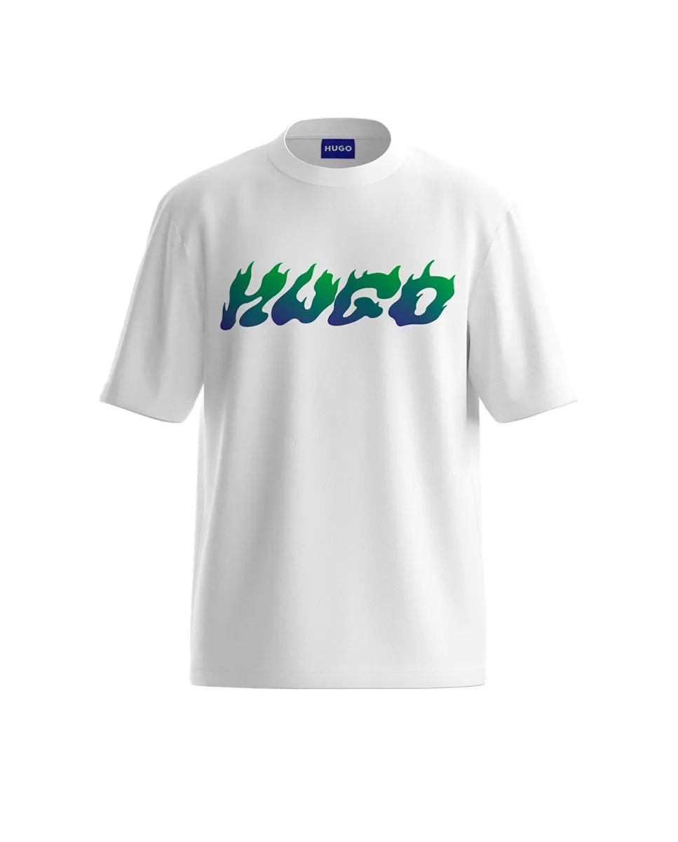 

Мужская футболка с коротким рукавом Hugo, белый
