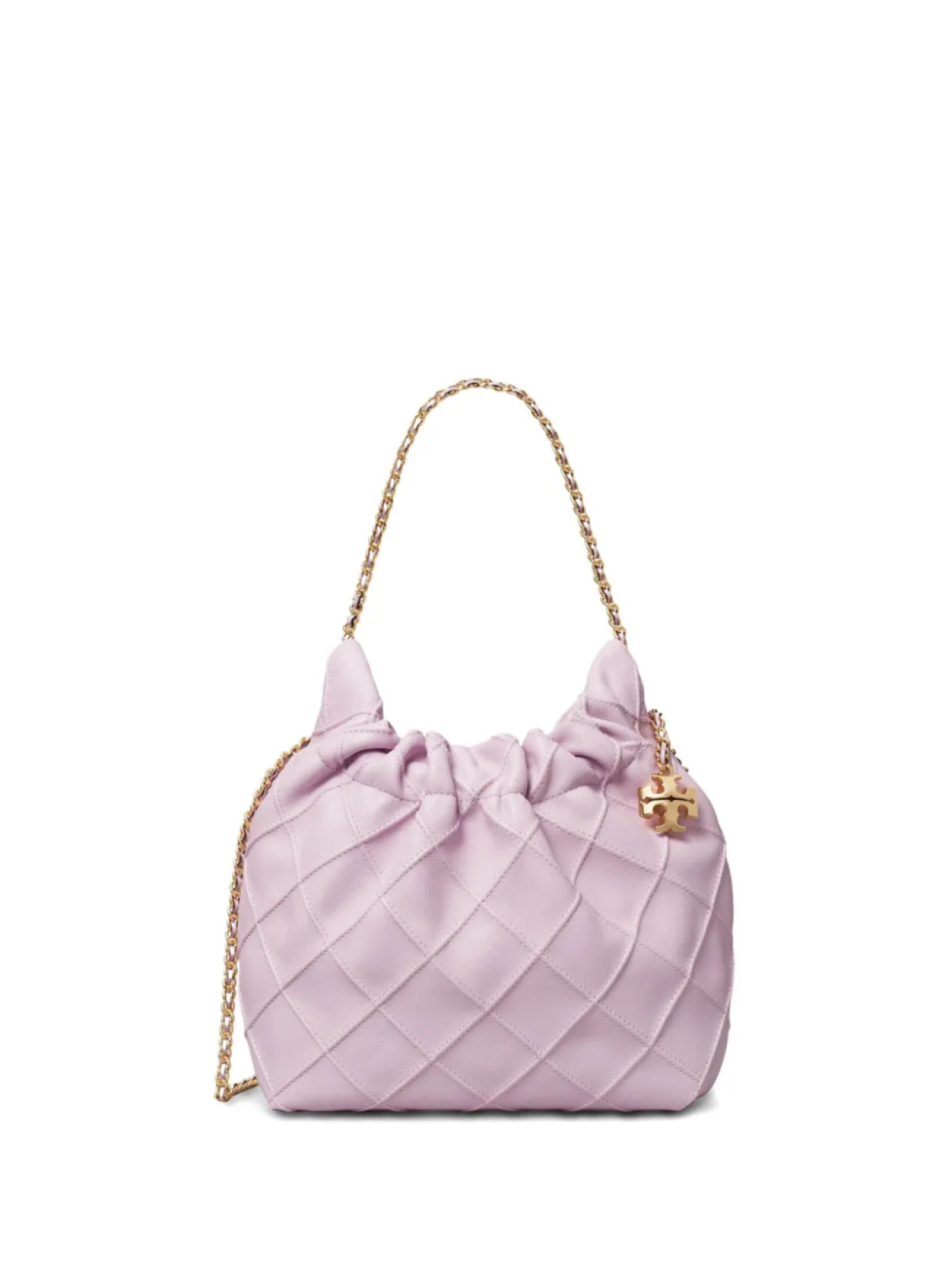 

Мини-сумка-хобо Fleming Tory Burch, фиолетовый