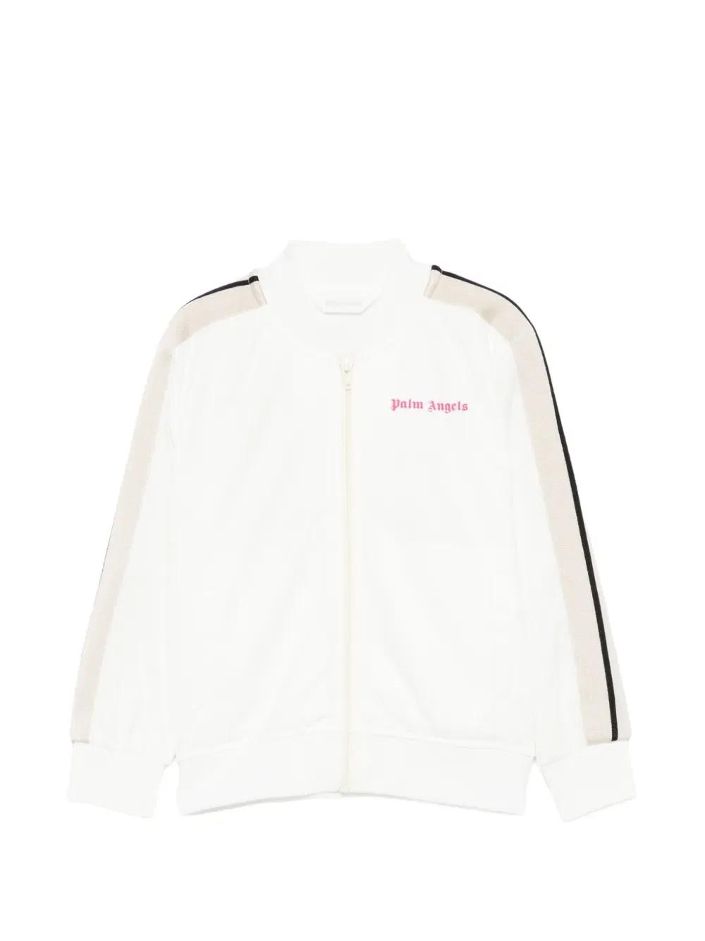Свитер с логотипом Side-stripe Palm Angels Kids, белый