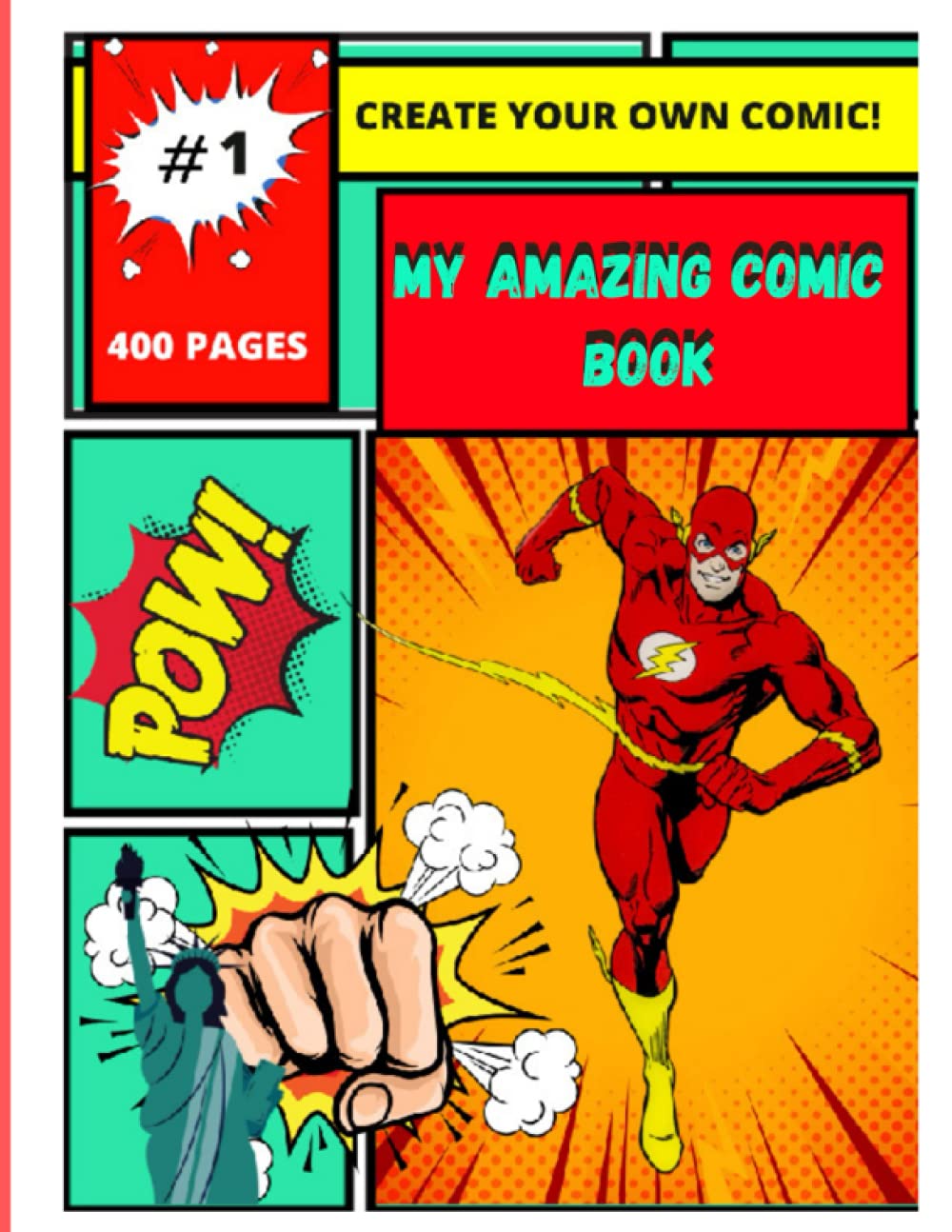 

Blank Comic Book For Kids : Create Your Own Comics With This Comic Book Journal Notebook: Over 300 Pages Large Big 8.5" x 11" Cartoon / Comic Book ... Comic Book For Kids : Create Your Own Comics (Independently published)