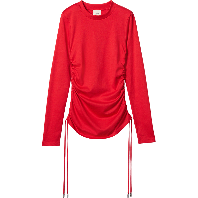 

Calvin Klein Футболка Regular Women's Spring Festival Red Magenta, Красный, Calvin Klein Футболка Regular Women's Spring Festival Red Magenta