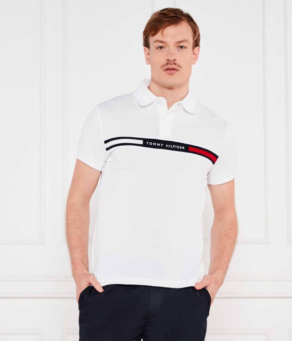 

Рубашка поло Regular fit Tommy Hilfiger, белый