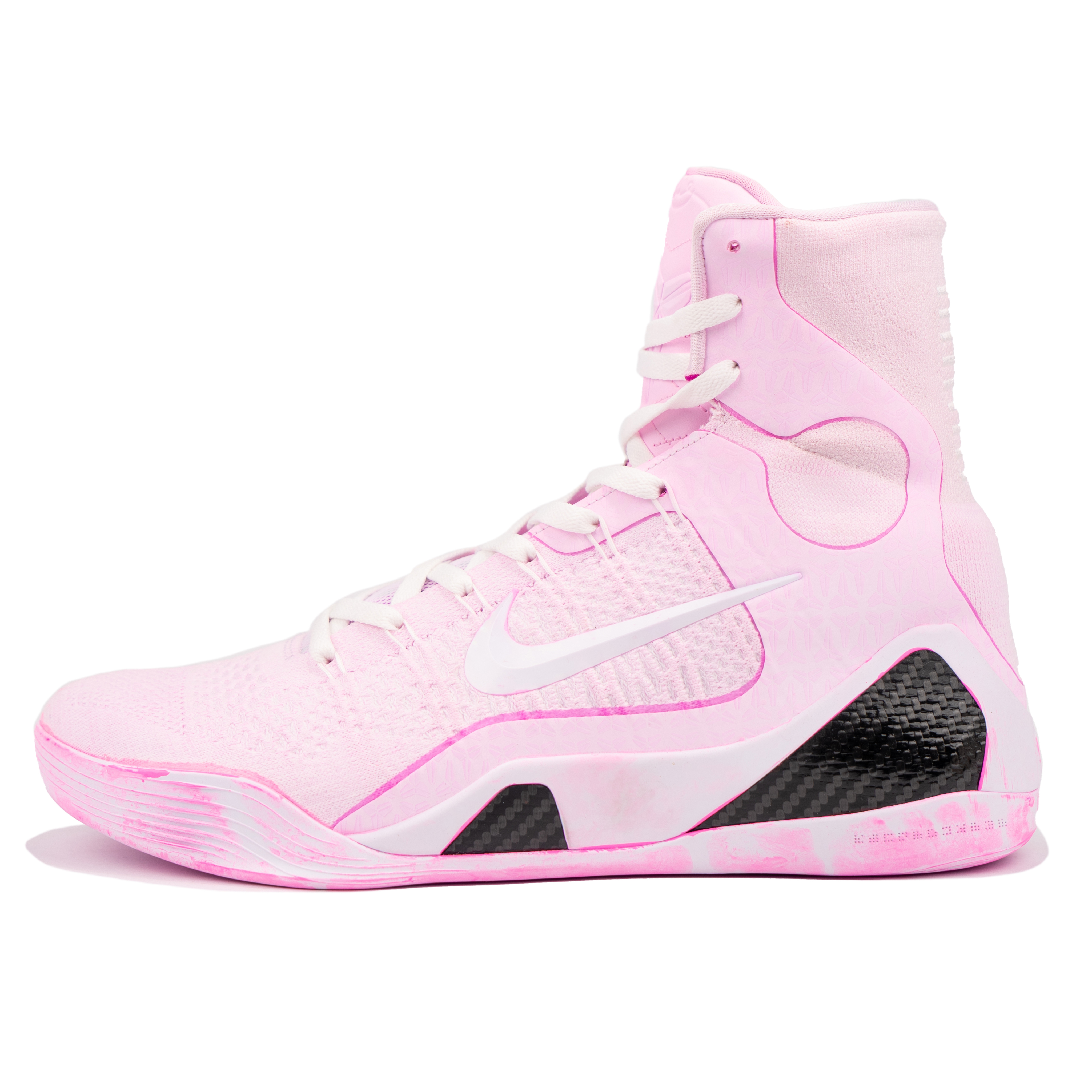 Nike Баскетбольные кроссовки Kobe 9 Elite High Protro "Halo" унисекс, грязно-розовые