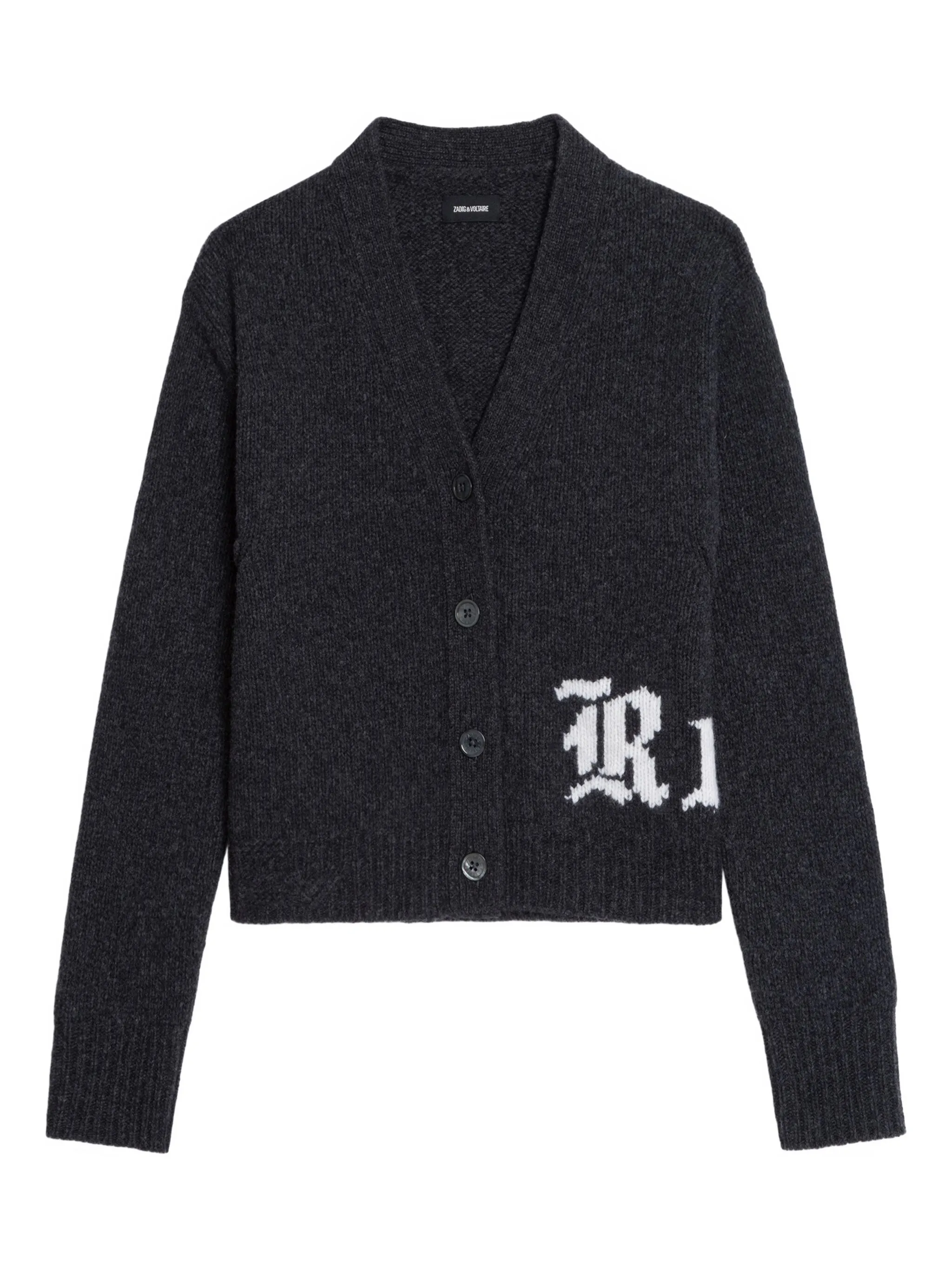 

Кардиган Masy на пуговицах Zadig&Voltaire, серый