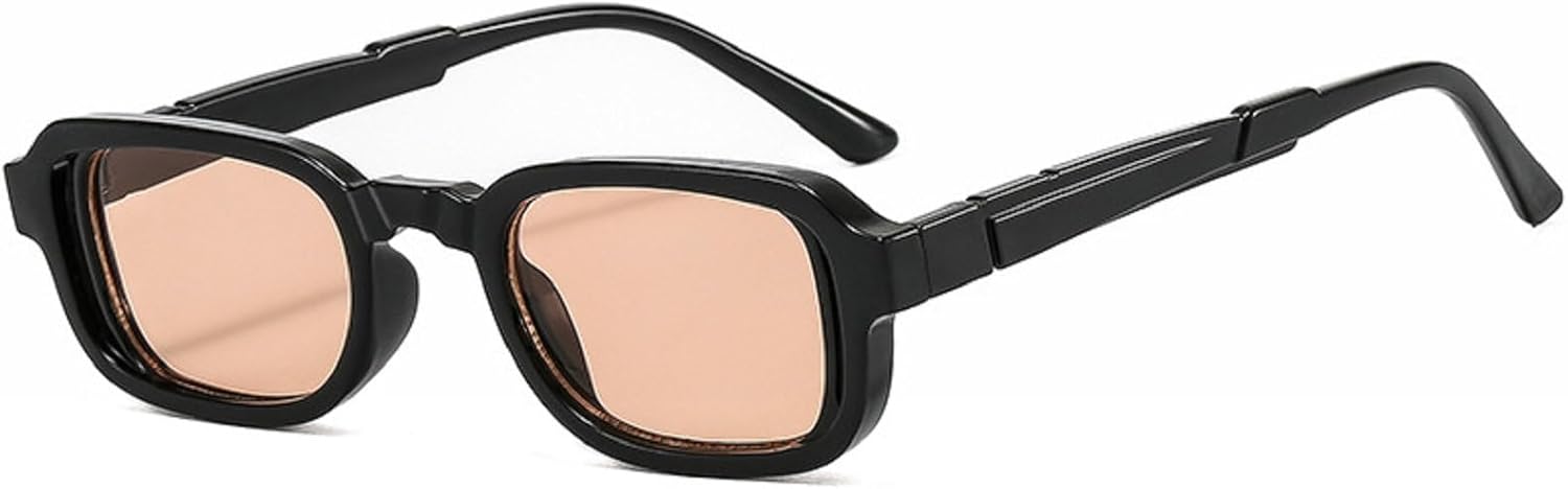 

Солнцезащитные очки Melrose для женщин, роскошные винтажные солнцезащитные очки в маленькой оправе, квадратные солнцезащитные очки с леопардовым принтом, модель 3636, Black Teta