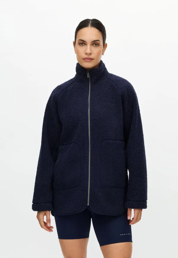 

Куртка-Пальто с ворсом «облако» короткое пальто Röhnisch, Indigo