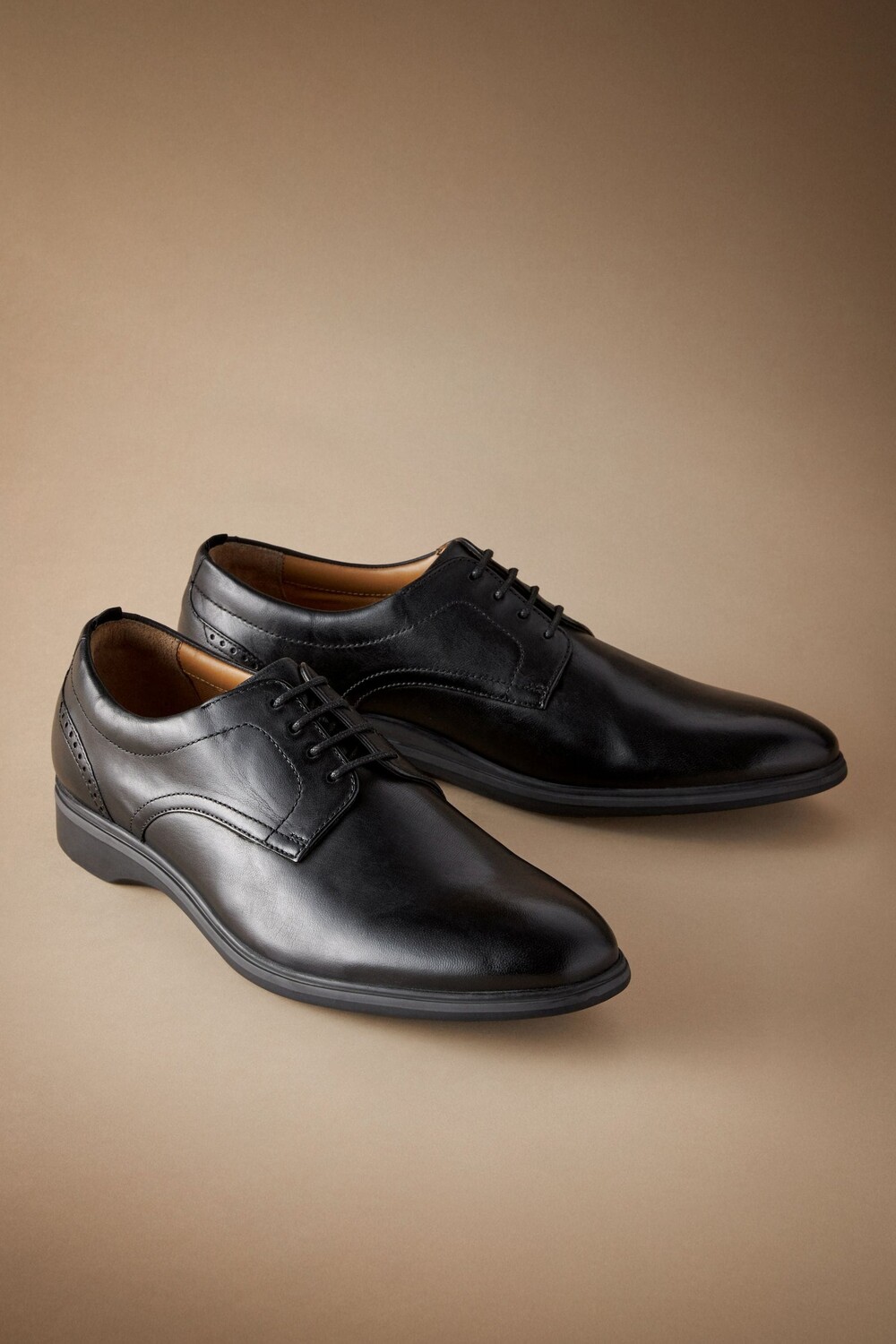 Кожаные туфли дерби Motion Flex+Derby Shoes Next, черный