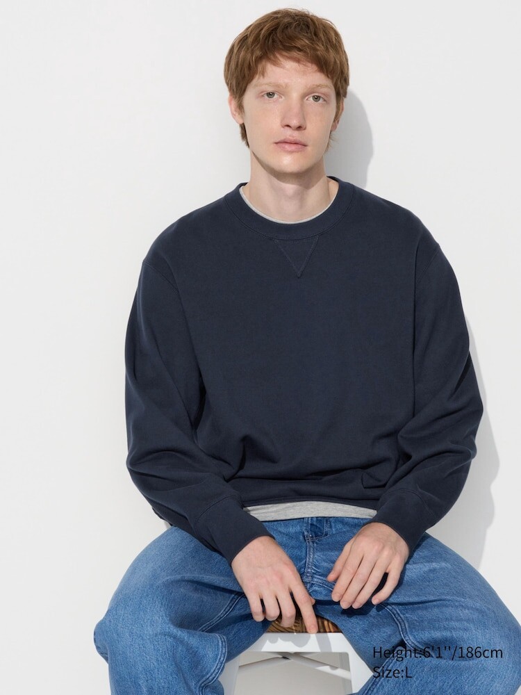 

Толстовка Uniqlo, цвет 69 синий