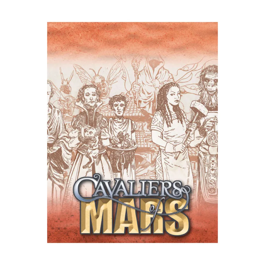 

Cavaliers of Mars - GM Screen, Cavaliers of Mars, твердый переплет