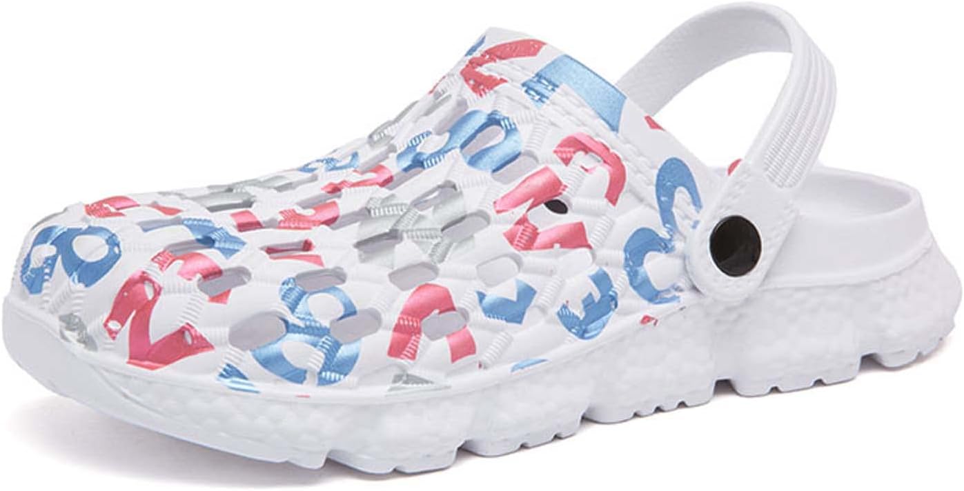 

Мужские садовые кломпы камуфляжные водные сандалии спортивные кломпы легкие противоскользящие резиновые туфли Meidiastra, белый