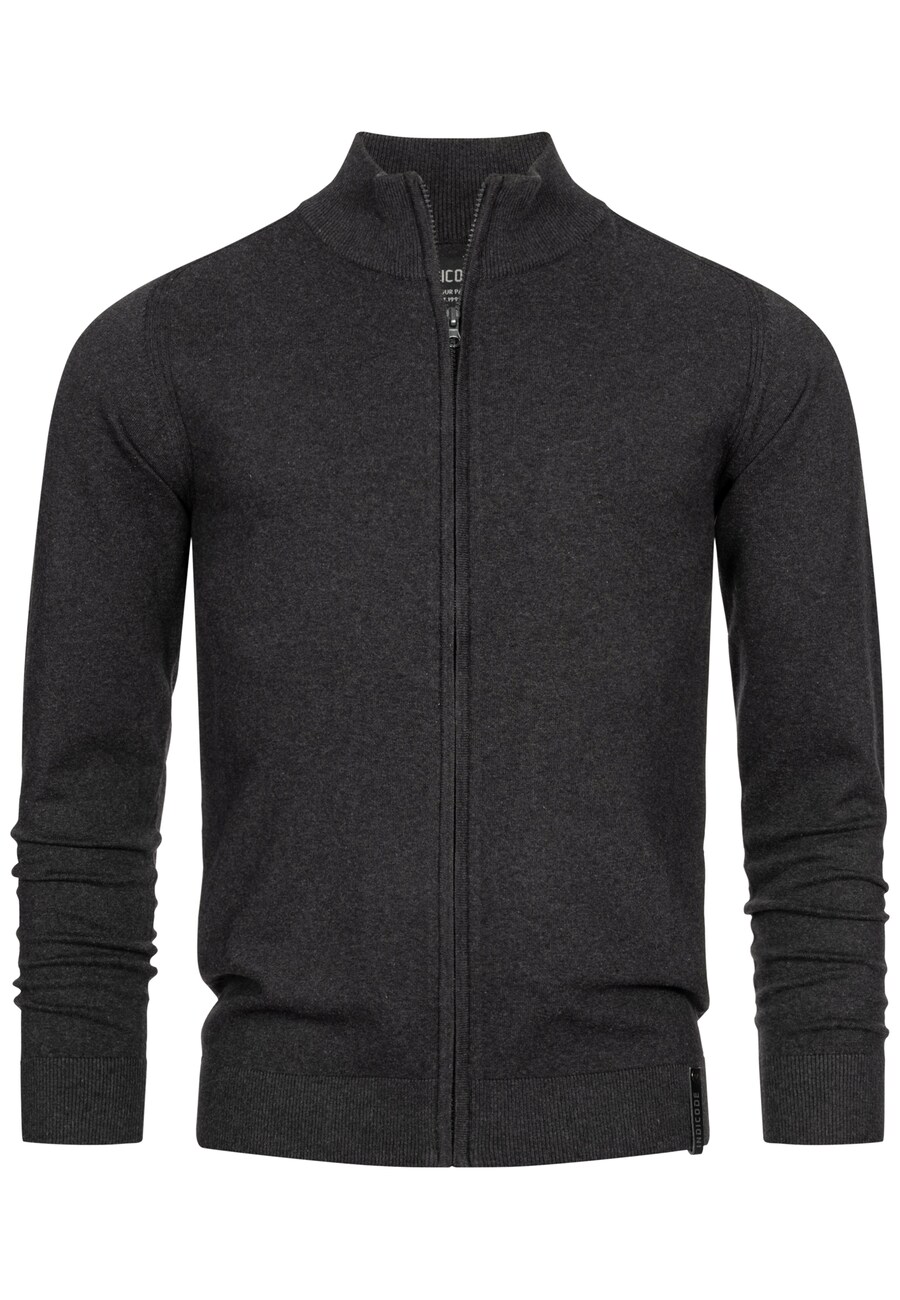 

Вязаный кардиган INDICODE JEANS Lau, черный