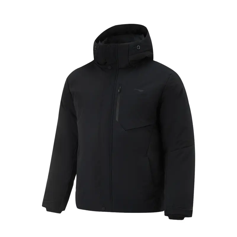 

LINING Фитнес куртка пуховая мужская черная, Black
